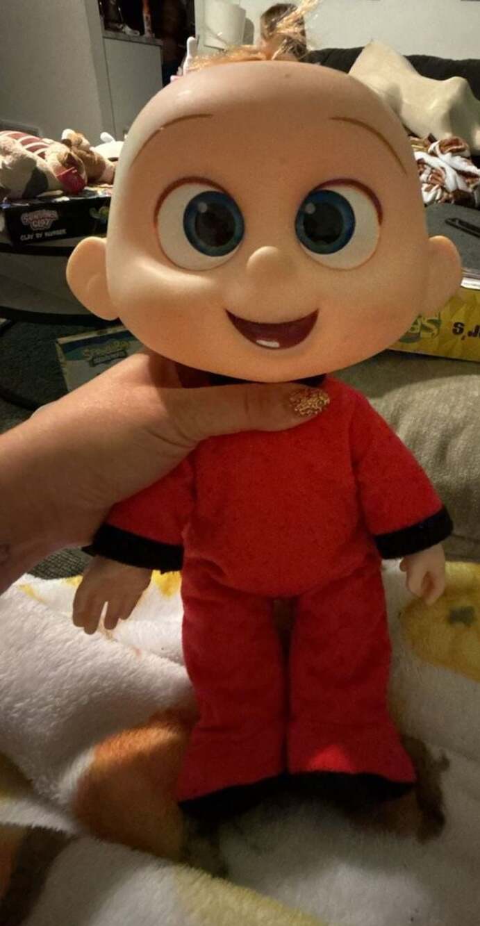 Disney Pixar Incredibles 2 Jack-Jack Baby Doll Plush